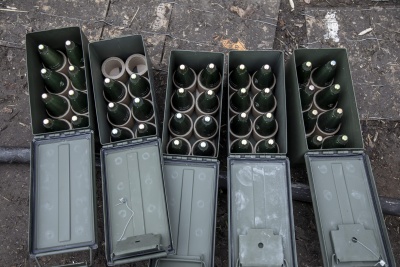 Rounds of artillery ammunition